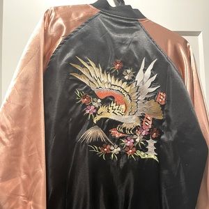 Asos Satin Bomber. Size 4